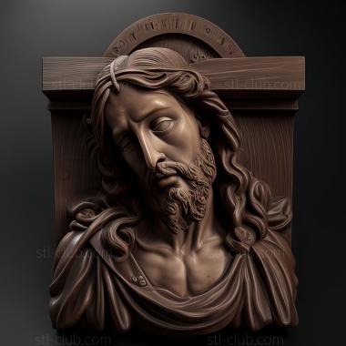 3D model st jesus (STL)